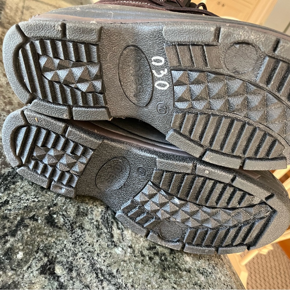 Totes men’s waterproof weather boots   NWT - Picture 3 of 5